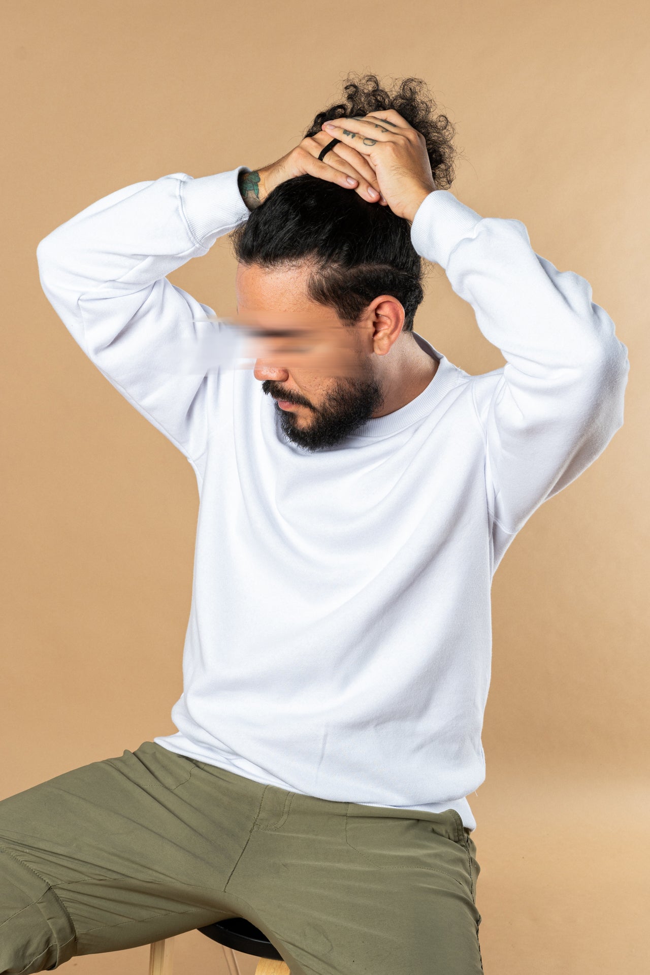 Sudadera Cuello Redondo Basica
