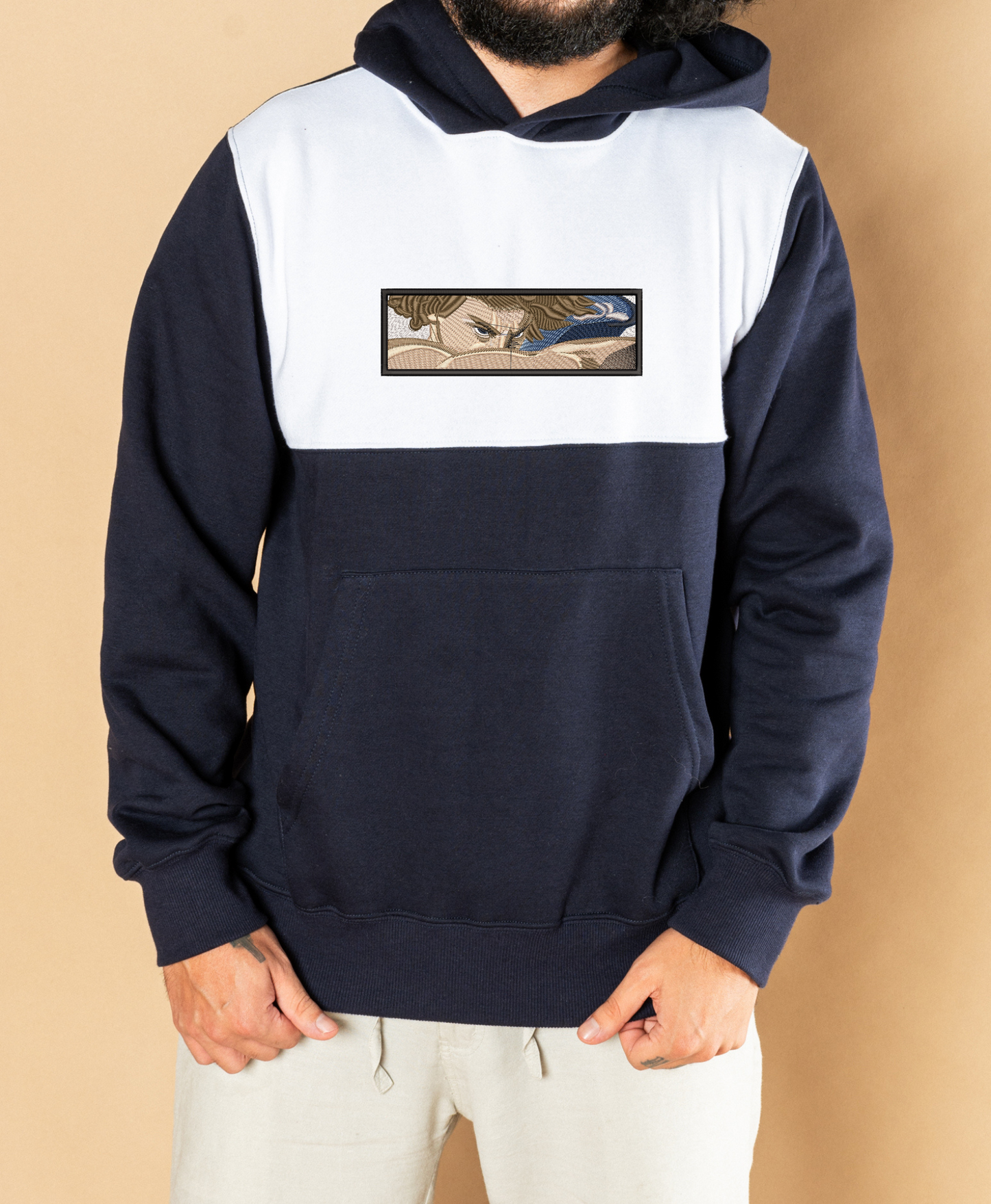 Sudadera Capucha Bordado - El Angel Caído - Unisex