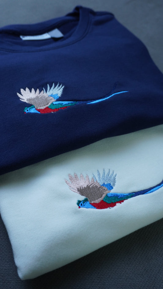 Playera French Terry 270 gsm - Bordado El Quetzal