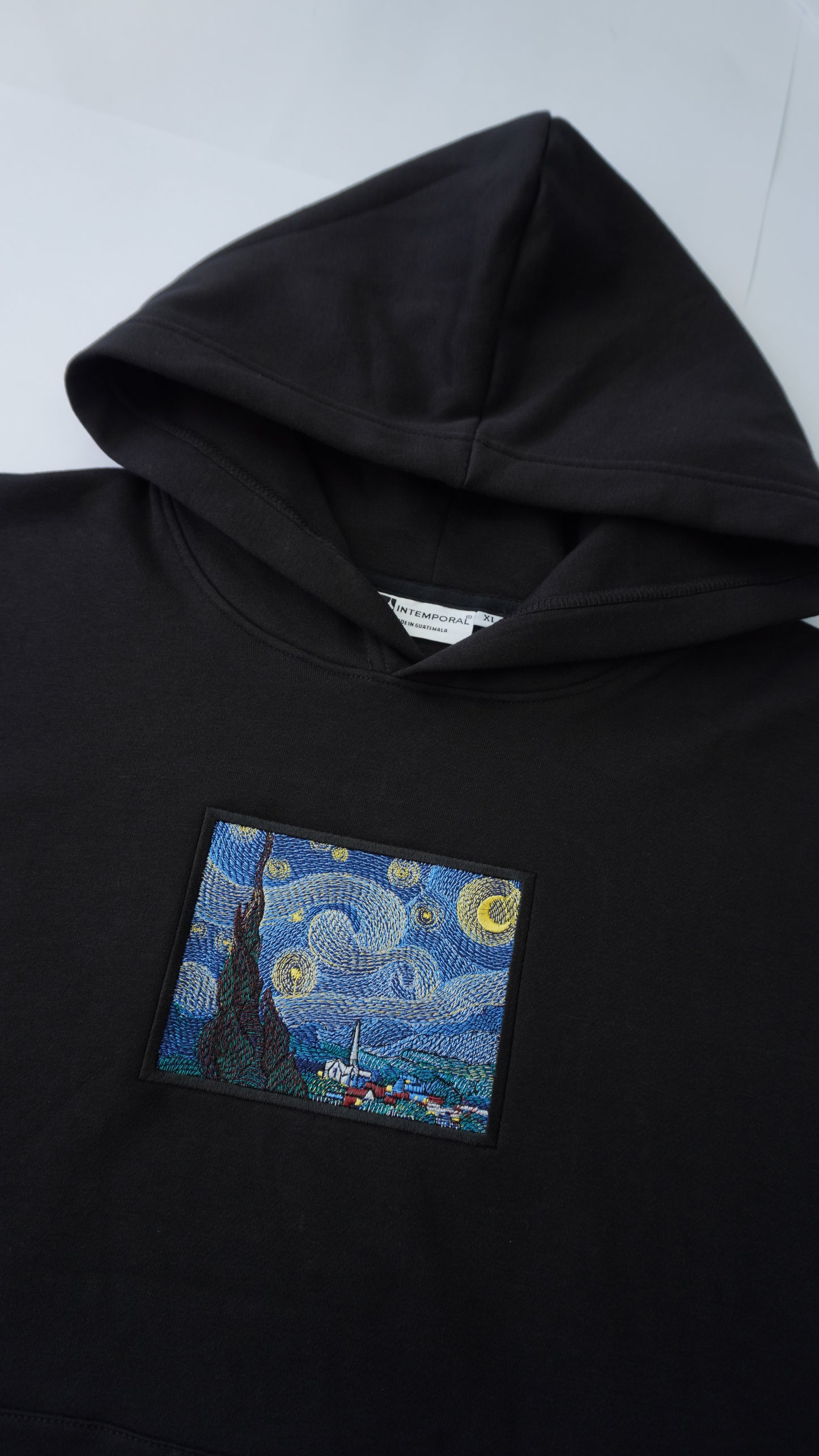 Sudadera Capucha Bordado - La Noche Estrellada - Unisex